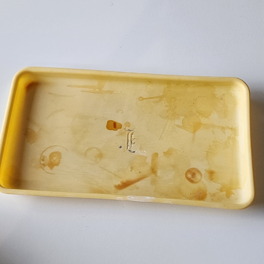 Vintage Celluloid French Ivory Jewelry Box Ring Holder Tray Vanity Set 1930s UK - Picture 6 of 16